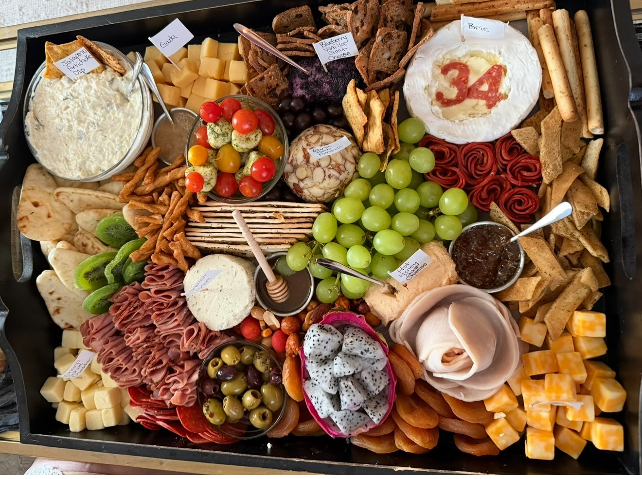 Custom cheese & charcuterie board